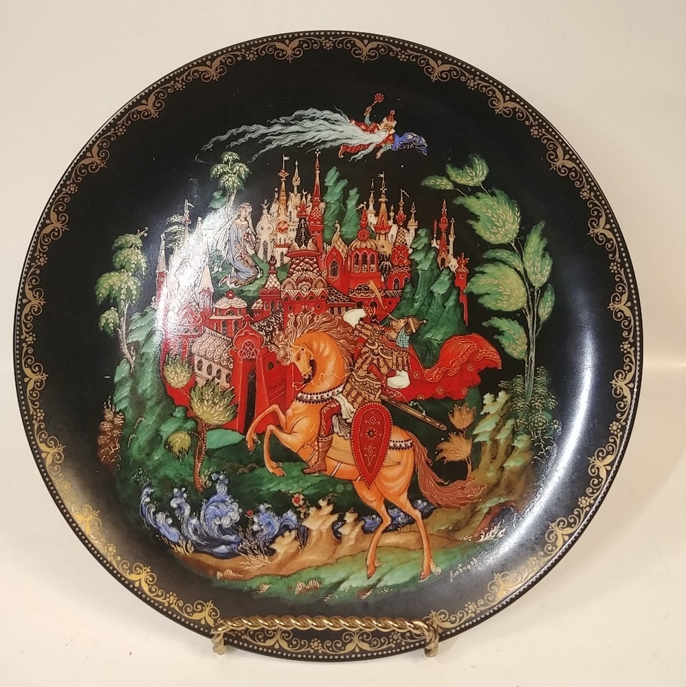 Bradex PALEKH Russian Legends Plate 7.25"